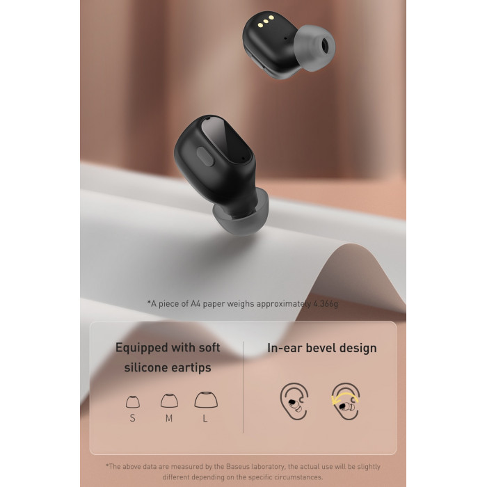 Бездротові навушники BASEUS Encok True Wireless Earphones WM01 Bluetooth