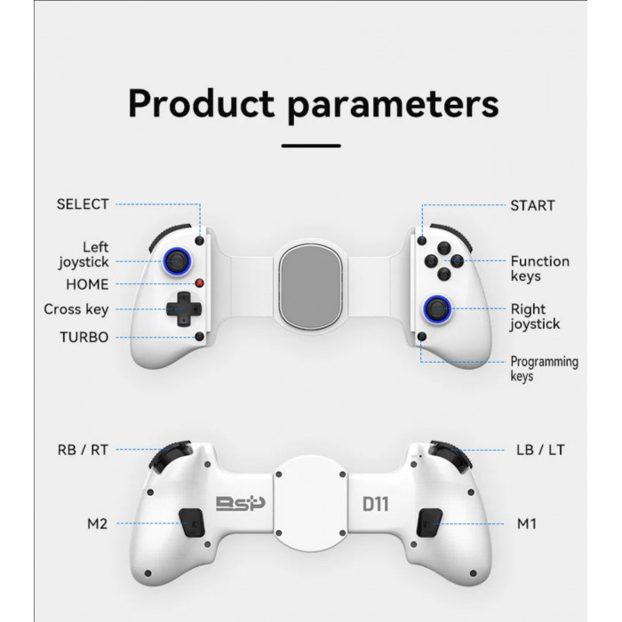 Купить Геймпад BSP-D11 Белый