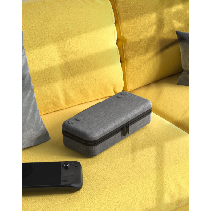 Купить AOLION AL-ST1003 Grey - премиальный жесткий кейс для Steam Deck/Switch, водостойкий EVA-чехол