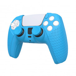 DOBE TP5-0559 Silicone Protective Kit - силиконовый защитный комплект для PS5 DualSense (синий)