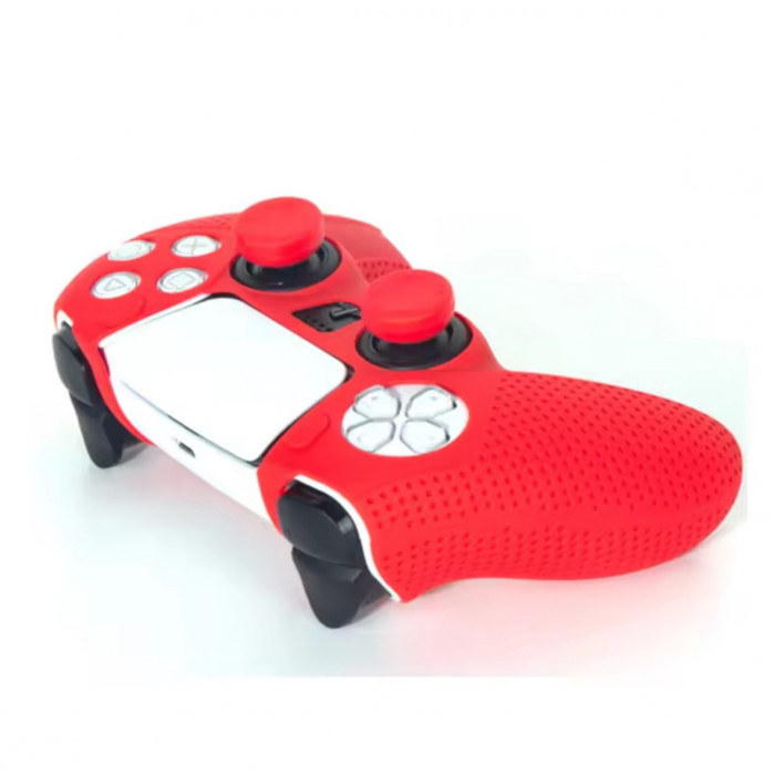 Купить DOBE TP5-0559 Silicone Protective Kit Red - защитный комплект для PS5 DualSense