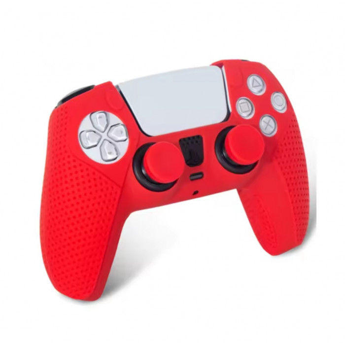 Купить DOBE TP5-0559 Silicone Protective Kit Red - защитный комплект для PS5 DualSense