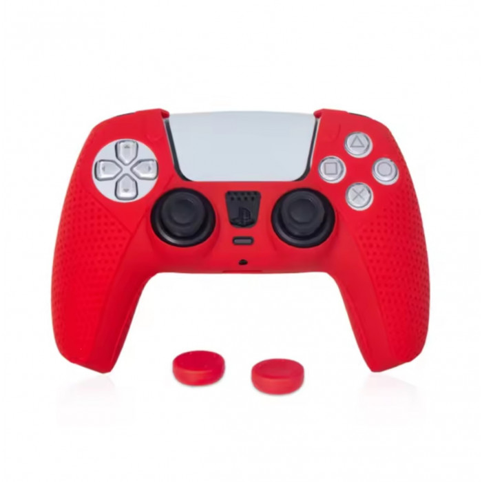 Купить DOBE TP5-0559 Silicone Protective Kit Red - защитный комплект для PS5 DualSense
