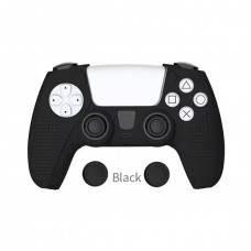 DOBE TP5-0559 Silicone Protective Kit - силиконовый защитный комплект для PS5 DualSense (черный)