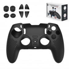 PS5 Elite Protective Suit - усиленный силиконовый чехол с насадками для DualSense (антискользящий комплект)