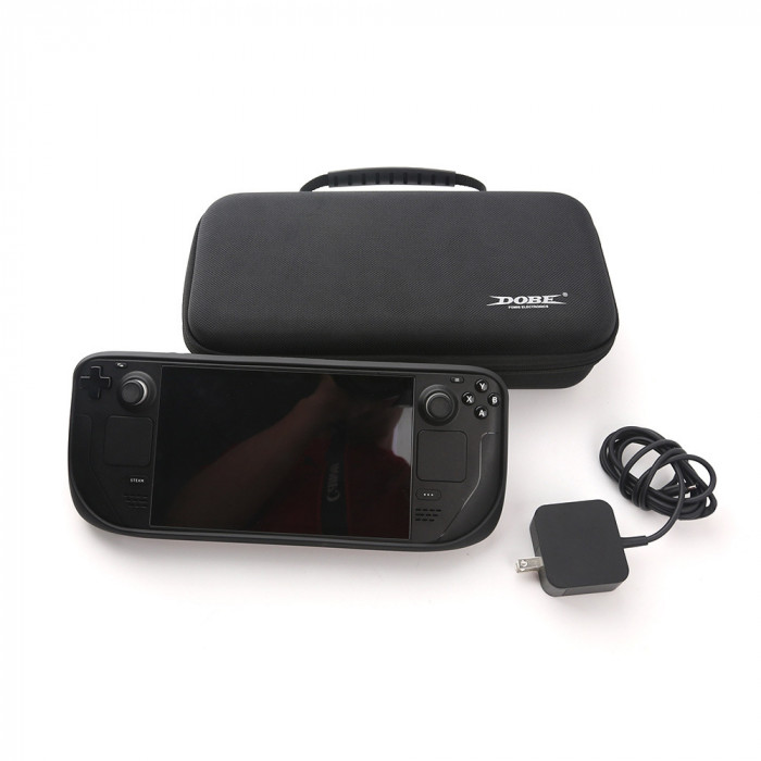 Купить DOBE TY-2816 Black - жесткий EVA кейс для Steam Deck, водостойкая сумка-чехол