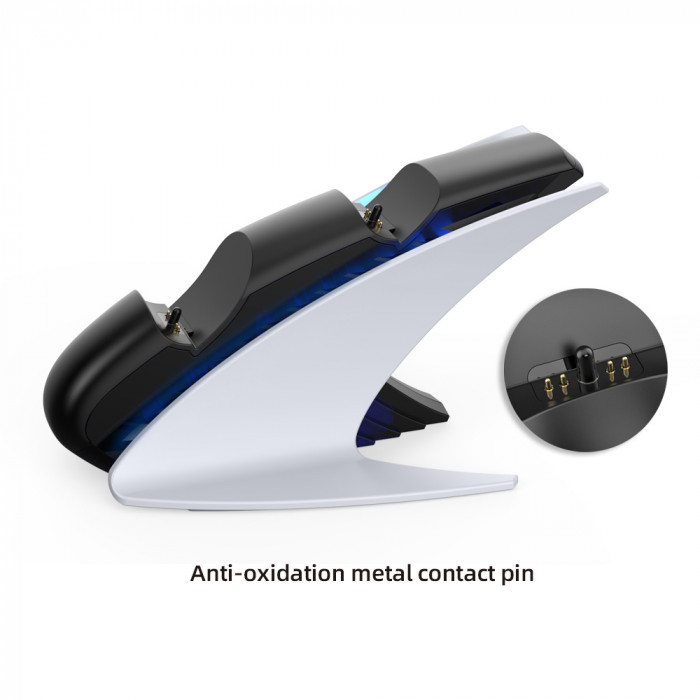 Купити подвійну зарядну док-станцію для DualSense Sony PlayStation PS5 DOBE TP5-0583