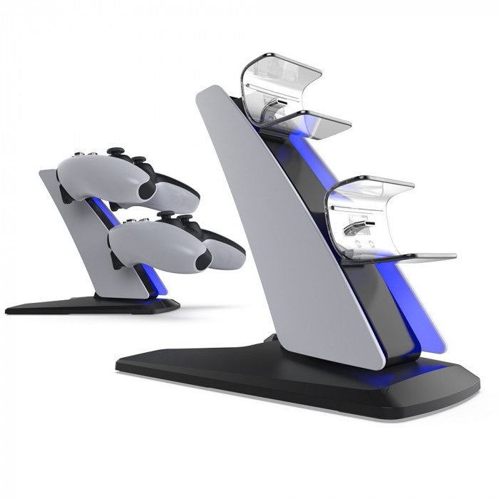 Купити DOBE TP5-0585S - зарядна станція на два контролери PS5 DualSense