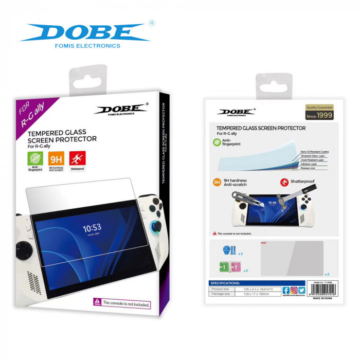 Купити DOBE TY-3836 - 9H загартоване скло на екран для ASUS ROG Ally (2 шт. в комплекті)