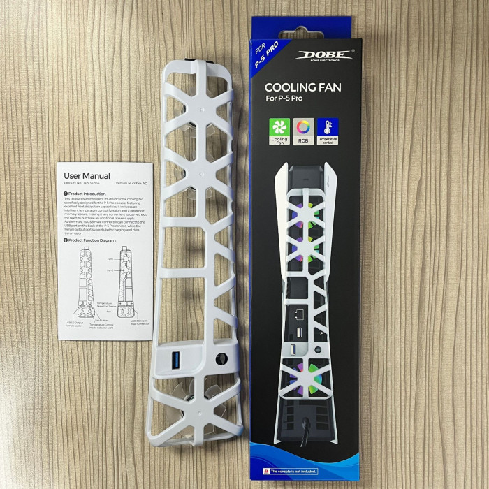 Купить DOBE TP5-35153S — умный вентилятор охлаждения PS5 Pro Черный