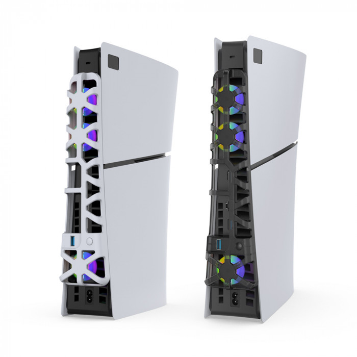 Купить DOBE TP5-3538S — вентилятор охлаждения PS5 Slim с RGB