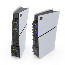 Вентилятор охлаждения DOBE TP5-3538S для PS5 Slim с тремя вентиляторами и RGB-подсветкой Черный