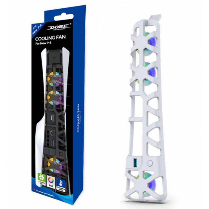 Купити DOBE TP5-3538S — вентилятор охолодження PS5 Slim з RGB