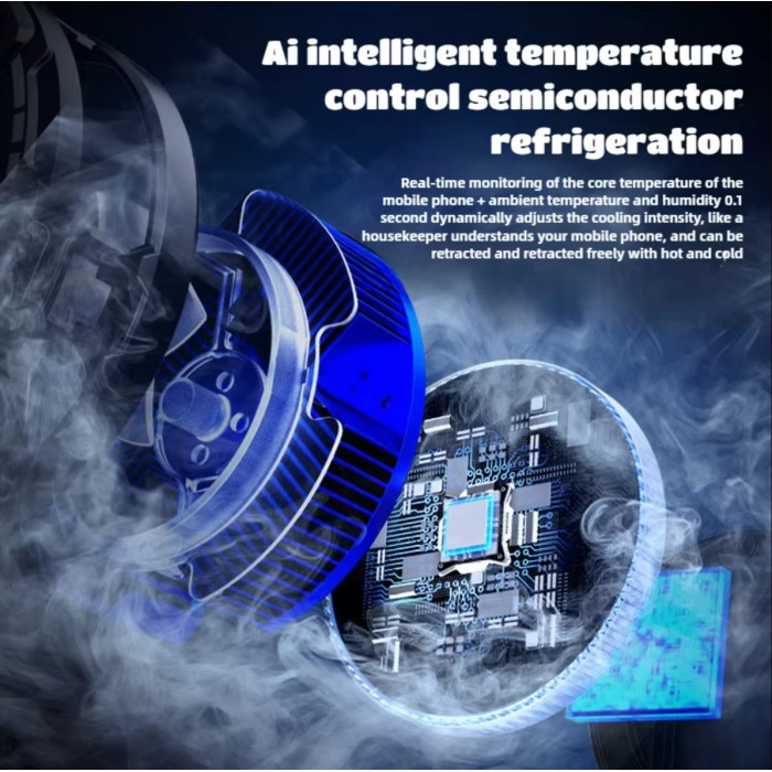 Купить Кулер для смартфона FS18 Black Ice 30W с AI-контролем
