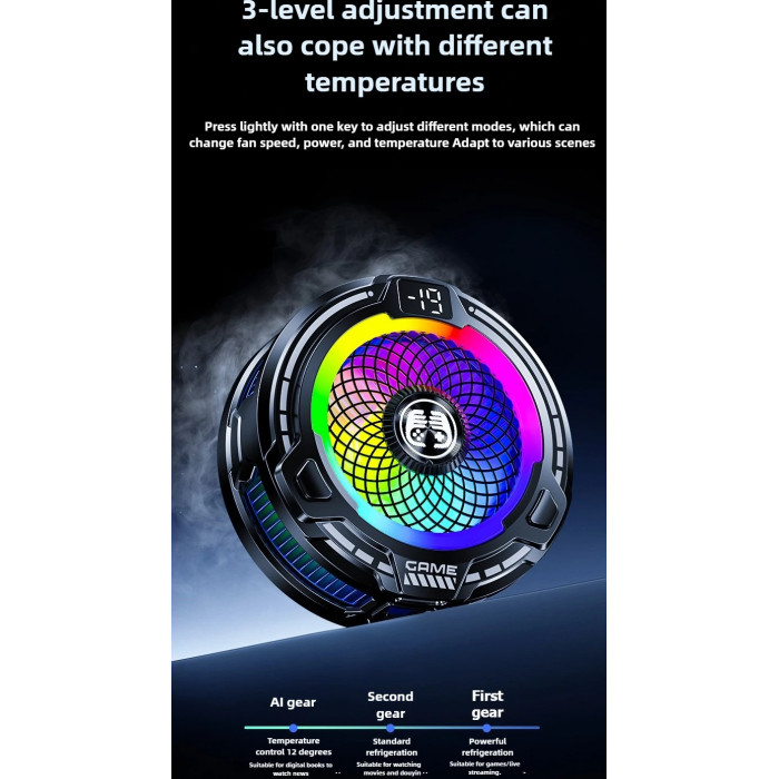 Купить Кулер для смартфона FS18 Black Ice 30W с AI-контролем