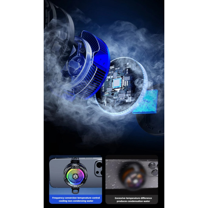 Купить Кулер для смартфона FS18 Black Ice 30W с AI-контролем