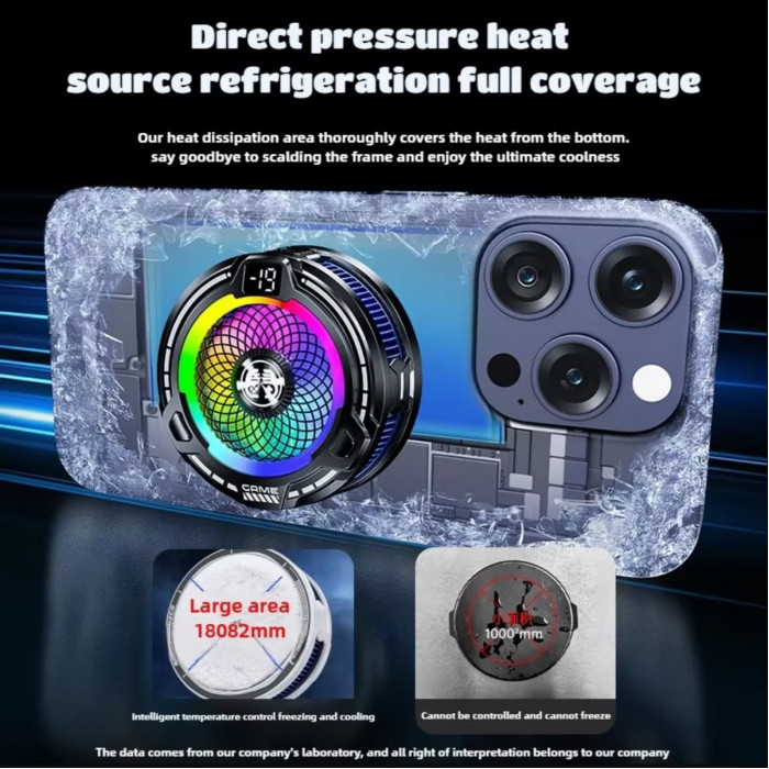 Купить Кулер для смартфона FS18 Black Ice 30W с AI-контролем