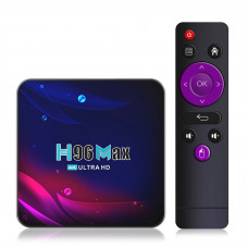 Смарт ТВ приставка Android SmartTV Box 4К H96 MAX V11 2/16ГБ WIFI+BT 5 ГГц