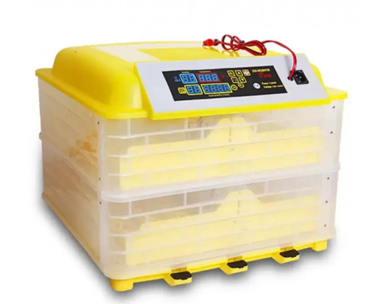 Інкубатор автоматичний HHD 112 на 112 яєць 220/12 В з регулятором вологості