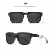 Солнцезащитные очки Kdeam 332, поляризационные C30 Черно-белые