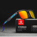 Солнцезащитные очки Kdeam 332, поляризационные C9 Черно-красные