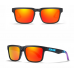 Солнцезащитные очки Kdeam 332, поляризационные C9 Черно-красные