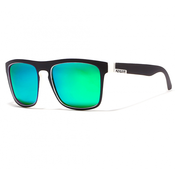 Солнцезащитные очки Kdeam 156, поляризационные C19 Черно-зеленые