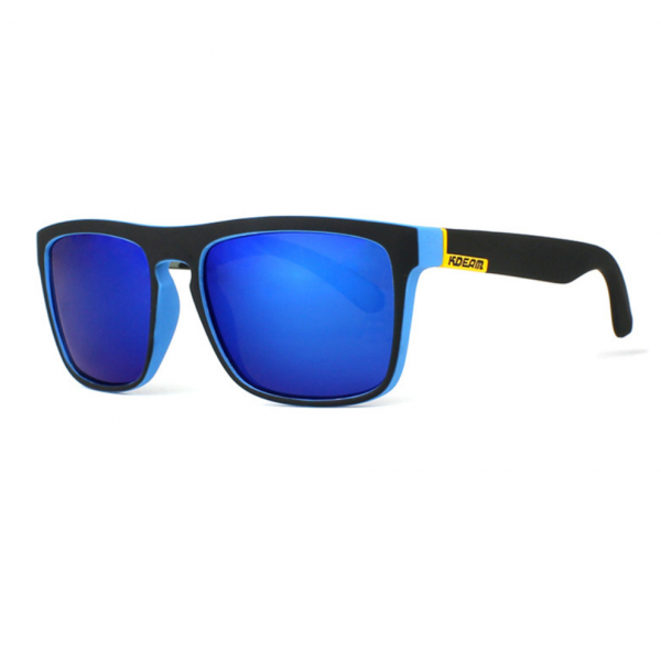 Солнцезащитные очки Kdeam 156, поляризационные C1 Черно-синие