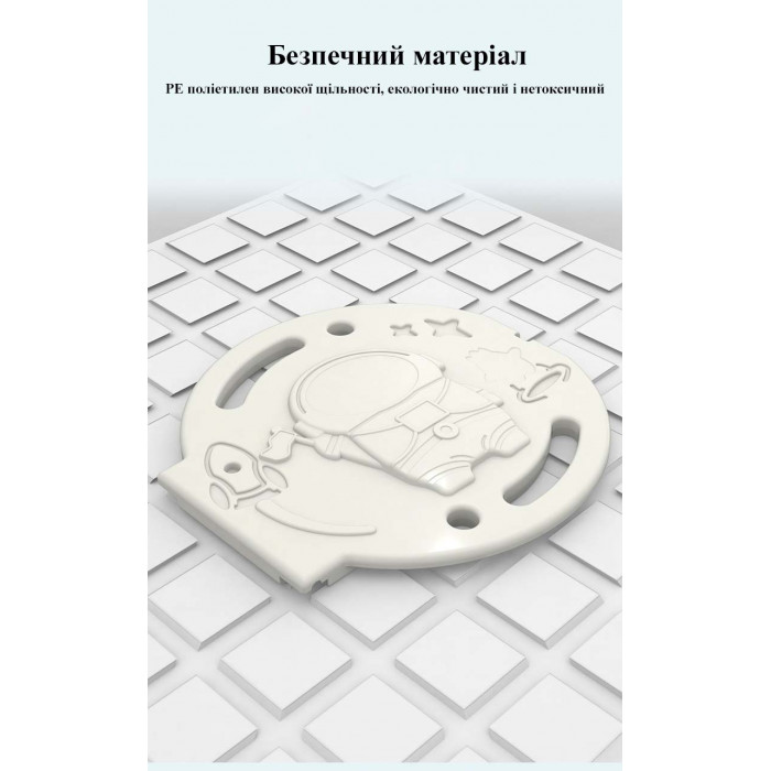 Ігровий манеж-огорожа Астронавт, дводверний 12+2 секцій 153см*160см