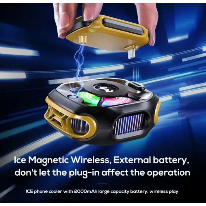 Купить MEMO CX12 — кулер для смартфона с аккумулятором и RGB