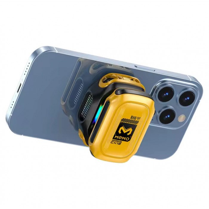 Купить MEMO CX12 — кулер для смартфона с аккумулятором и RGB