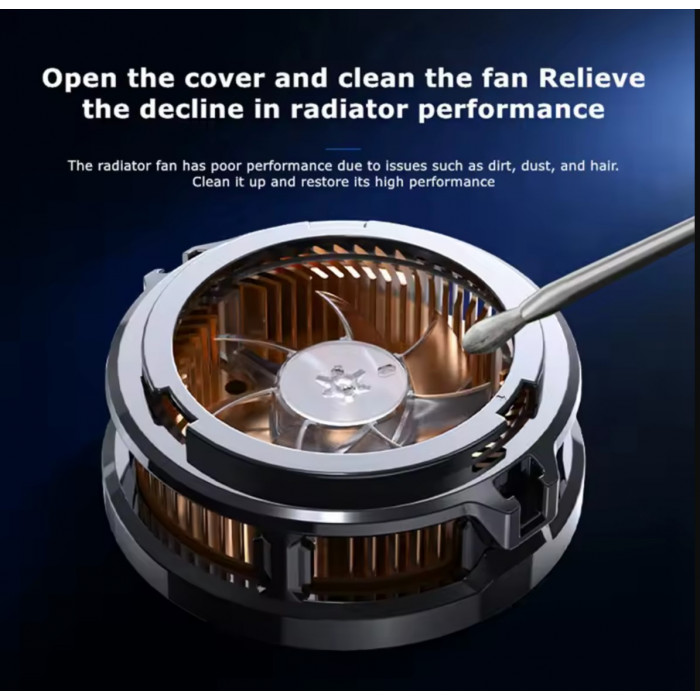 Купить MEMO CX12 — кулер для смартфона с элементом Пельтье и RGB