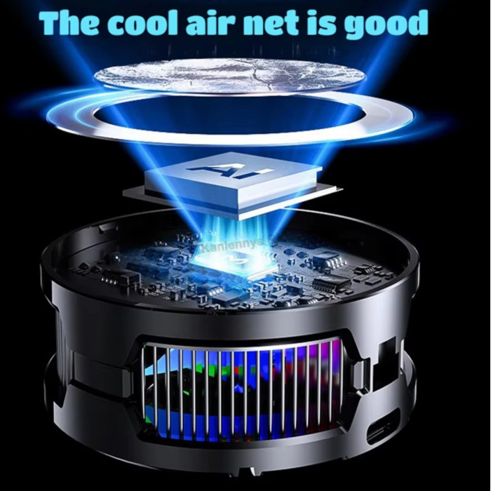 Купить MEMO CX15— кулер для смартфона с элементом Пельтье и RGB