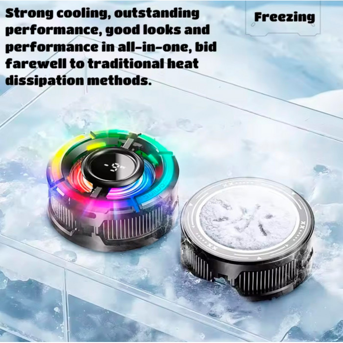 Купить MEMO CX15— кулер для смартфона с элементом Пельтье и RGB