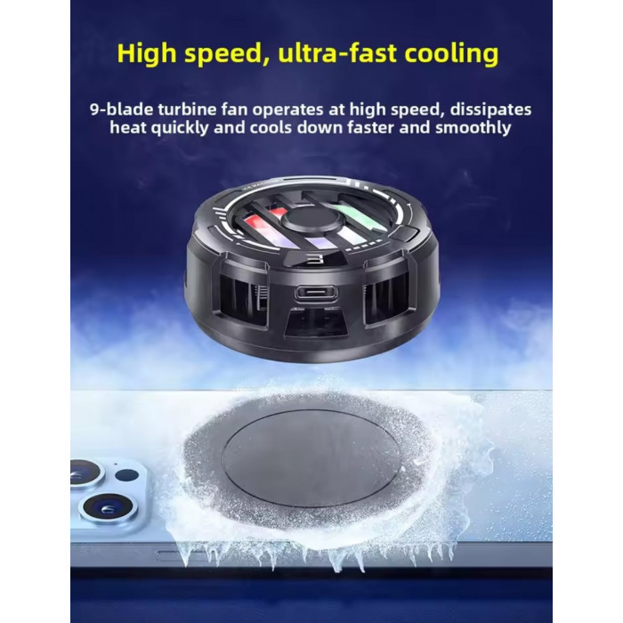 Купить Кулер для смартфона FS18 Black Ice 30W с AI-контролем