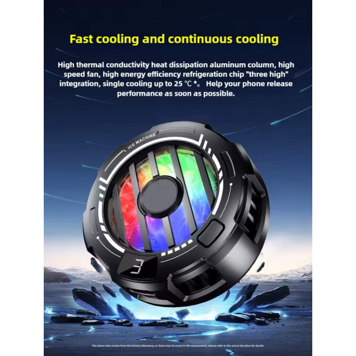 Купить Кулер для смартфона FS18 Black Ice 30W с AI-контролем
