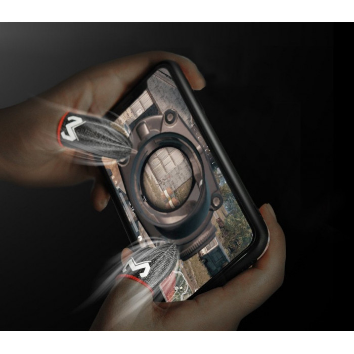 Купить Игровые напальчники MEMO FS01 — серебряные, ультрачувствительные