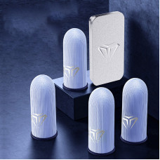 Shezi S03 Black - ігрові напальчники склосрібне волокно + металевий кейс (4 шт.)