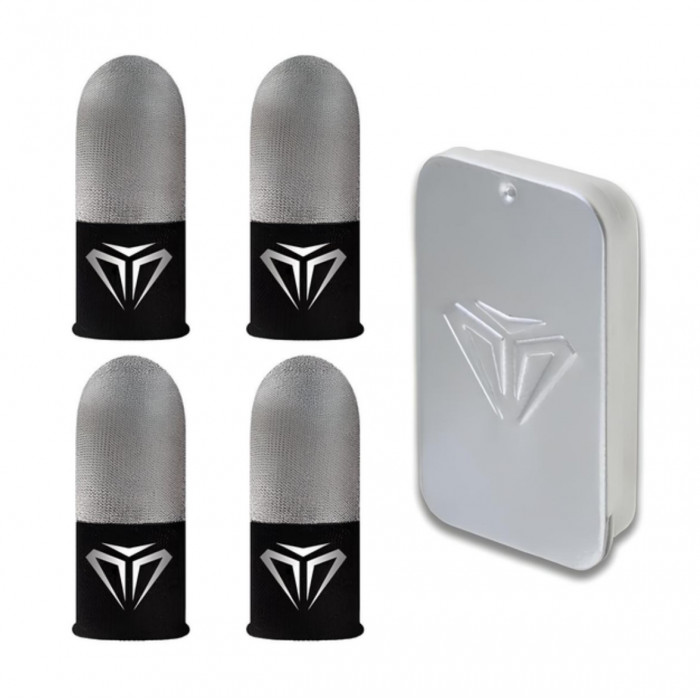 Купить Shezi S04 - ультратонкие игровые напальчники для мобильного гейминга  (4 шт.)