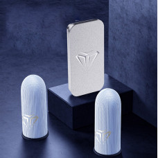 Shezi S03 Black - ігрові напальчники склосрібне волокно + металевий кейс (2 шт.)