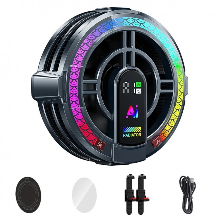 Купити Ігровий кулер для телефону/планшета TH06 Pro AI 24W Пельтьє