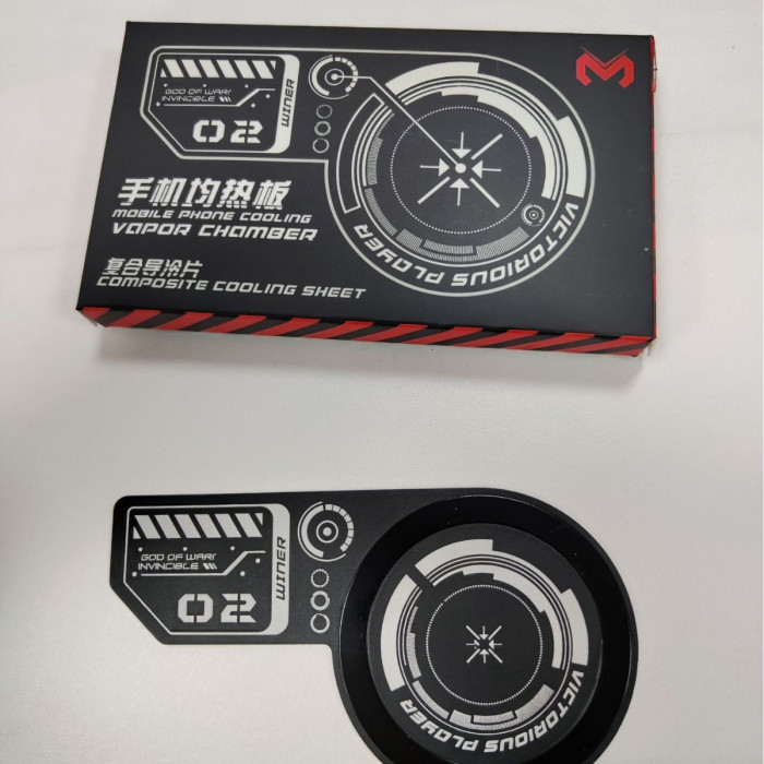 Купить MEMO VC01 — магнитная алюминиевая пластина для охлаждения смартфона