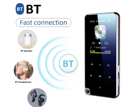 MP3 плеєр JNN M25 Original Bluetooth Hi-Fi 4Gb