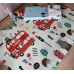 Дитячий розвиваючий двосторонній складний ігровий термокилимок Дорога 150х200x1 см + Сумка