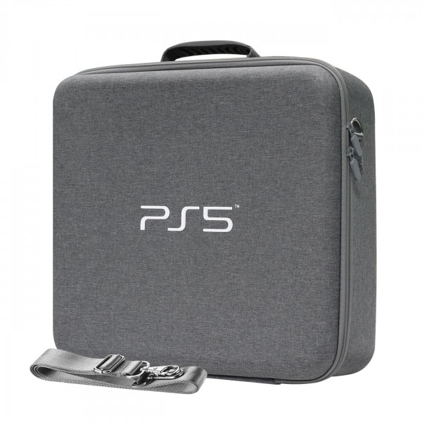 Дорожная сумка-кейс для консоли Sony PlayStation PS5 / Digital Edition / два геймпада DualSense