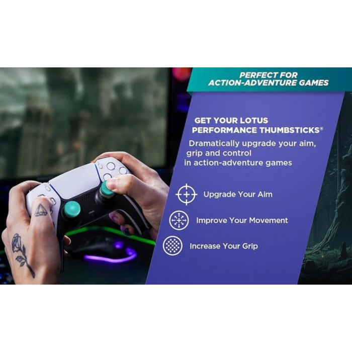 Купити Накладки на стики KontrolFreek FPS Freek Galaxy Edition Black для PS4/PS5