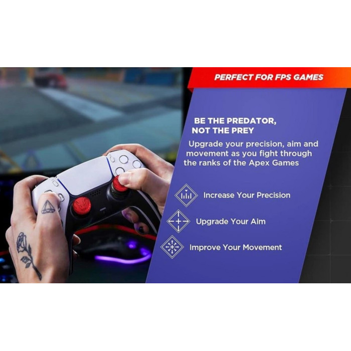 Купити Накладки на стики KontrolFreek Apex Legends: Predator Edition для PS4/PS5