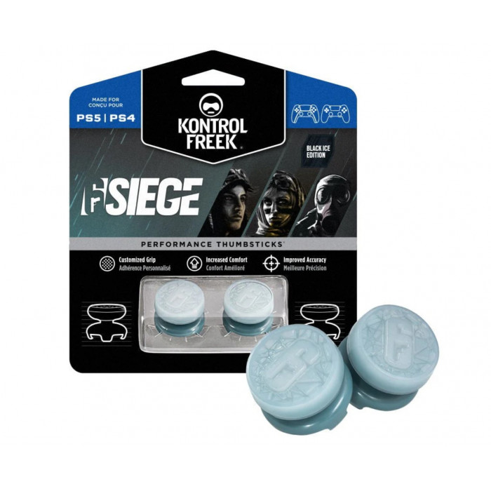Купити Накладки на стики KontrolFreek Six Siege: Ice (Limited Edition) для PS4/PS5