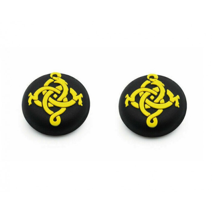 Купить Накладки на стики PS5/PS4/Xbox God of War (World Serpent Symbol) - 2 шт.