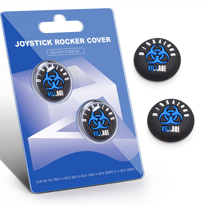 Купити Накладки на стіки PS5/PS4/Xbox Biohazard Village Style - 2 шт